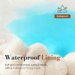 Cozila Extra Large Dog Bed for Crate, Orthopedic Dog Bed with Waterproof Lining, Soft Short Plush Surface & Egg Crate Foam, Machine Washable Pet Bed with Removable Cover & Anti Slip Bottom