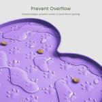 PWTAA Dog Food Mat Anti-Slip Silicone Dog Bowl Mat Thicker Pet Placemat Waterproof Cat Feeder Pad with Raised Edge Puppy Kitten Feeding Mats Suitable Small Medium-Sized Dogs Cats Eating Tray