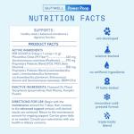 GutWell Power Poop - Digestive Enzymes & Fiber for Dogs - Dog Fiber Supplements Help with Diarrhea Relief, Upset Stomach, Pet Gas & Gut Health with Targeted Triple-Biotic Blend & M-Fiber - 60 Scoops