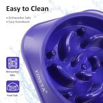 YINEYA 2PCS Slow Feeder Dog Bowls, Pet Supplies That Slow Down Eating, Pet Food Bowls, Maze Dog Puzzle Feeder for Medium Breed