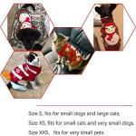 NACOCO Dog Snow Sweater - Snowman Holiday Xmas Christmas Pet Clothes for Small Dog and Cat (Snowman, S)