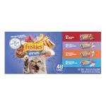 Purina Friskies Wet Cat Food Variety Pack, Shreds With Beef, Turkey and Cheese Dinner, Chicken and Salmon Dinner, and With Ocean Whitefish and Tuna - 48 ct. Can