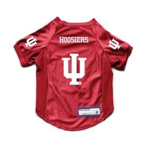 Littlearth NCAA Indiana Hoosiers Stretch Pet Jersey, Team Color, Medium