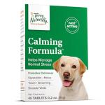 Terry Naturally Calming Formula - Calming Supplement for Dogs - Pet Support for Dog Health - Animal Formula for Stress & Relaxation Support - 45 Tablets