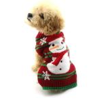 NACOCO Dog Snow Sweater - Snowman Holiday Pet Clothes for Small Dogs and Cats - Christmas Xmas New Year (Snowman, M)