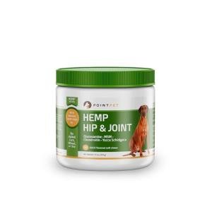 POINTPET Hemp Joint Supplement for Dogs with Glucosamine