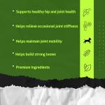 POINTPET Hemp Joint Supplement for Dogs with Glucosamine