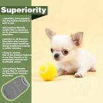 Cozy and Functional Dog Shirts for Small Puppies: Stretchable Beige Attire with Easy-On Design, Ideal for Chihuahuas and Yorkies - Enhance Comfort and Playfulness on Chill Days Small