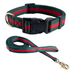 Elegant Luxury Dog Collar and Leash Set, Soft Pet Collars and Leashes for Small Dogs