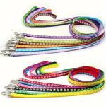 Black XS Dog Collar with Bell Leash Set, Cat Collars Puppy Collar Nylon Soft Adjustable Buckle for XXS XSmall Extra Small Tiny Boy Girl Pets Female Male Kitten Yorkie Teacup Chihuahua X-Small