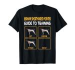 German Shorthaired Pointer Guide To Training Dog Obedience T-Shirt