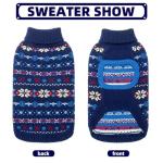 BINGPET Cat Sweater,Cat Outfit Sleeveless Winter Sweater with Snowflake Pattern,Soft Turtleneck Knitted Kitten Puppy Apparel,Cute Winter Pet Clothes for Cold Weather