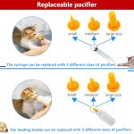Pet Feeding Bottle and Syringe Set for Puppies and Kittens