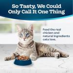Blue Buffalo Tastefuls Natural Dry Food for Adult Cats, Sensitive Stomach, Chicken & Brown Rice Recipe, 3-lb. Resealable Bag