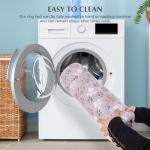 BVAGSS Reversible Dog Crate Pad, Memory Foam Pet Bed Mat, Soft Warm Machine Washable Sleeping Kennel Mattress for Small Medium Dogs XH079 (24''x18''x1.6'',Grey Paw)