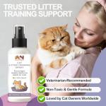 AutumnNest Cat Litter Training Spray – 150ml Natural Attractant for Cats & Kittens – Helps Guide Proper Litter Box Use – Indoor Toilet Training Aid