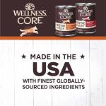 Wellness CORE Digestive Health Chicken & Beef Pate Variety Pack Grain Free Wet Dog Food, 13 Ounce Can (Pack of 6)
