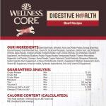 Wellness CORE Digestive Health Chicken & Beef Pate Variety Pack Grain Free Wet Dog Food, 13 Ounce Can (Pack of 6)