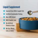 Nordic Naturals Omega-3 Pet, Unflavored - 8 oz - 1380 mg Omega-3 Per Teaspoon - Fish Oil for Medium to Large Dogs with EPA & DHA - Promotes Heart, Skin, Coat, & Immune Health