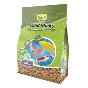 TetraPond Pond Sticks, Pond Fish Food, for Goldfish and Koi, 1.72 Pounds