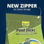 TetraPond Pond Sticks, Pond Fish Food, for Goldfish and Koi, 1.72 Pounds