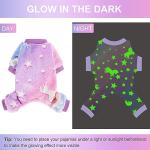 Dog Sweaters for Small Dogs Winter Pet Clothes Puppy Clothes Boy Girl Fleece Dog Pajamas Jumpsuits Doggie Outfits for Chihuahua Yorkie Cat Apparel (Star Pink, XXX-Small)