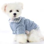 Dog Princess Sweater for Small Dogs Thick Shirt Plaid Clothes Costume Pet Girl Cute Coat Outfits Fall Costumes Winter Dog Sweaters (XS,Pink)
