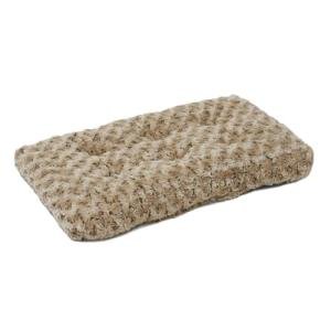 MidWest Homes for Pets XXS QuietTime Deluxe Mocha Ombré Swirl Plush Pet Bed, Machine Washable, Non-Skid Bottom, Soft Crate Mat for 18-inch Crates