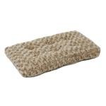 MidWest Homes for Pets XXS QuietTime Deluxe Mocha Ombré Swirl Plush Pet Bed, Machine Washable, Non-Skid Bottom, Soft Crate Mat for 18-inch Crates