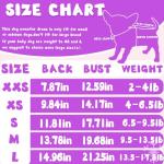 Winter Dog Dress for Small Dogs Girl Puppy Sweater Dog Sweaters Fleece Warm Puppy Dresses with Leash Hole Cute Pink Clothes Bowtie Chihuahua Sweaters Pet Doggie Oufit (Purple, Small)