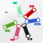 Slide On Pet Tag ID - Silent Custom Dog Tags - Name Tags Personalized - No Jingle Slide On Cat Tag ID - Engraved Collars