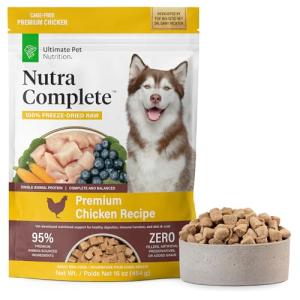 Nutra Complete Raw Freeze-Dried Dog Food - Chicken