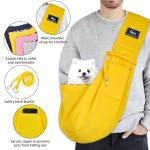 Hands-Free Pet Sling Carrier for Dogs and Cats