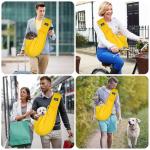 Hands-Free Pet Sling Carrier for Dogs and Cats