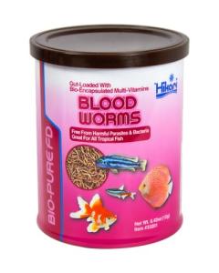 Hikari Bio-Pure Freeze Dried Blood Worms for Pets, 0.42-Ounce
