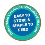 Hikari Bio-Pure Freeze Dried Blood Worms for Pets, 0.42-Ounce