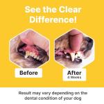 DR.PETRA PETZZLE Honeycomb Dental Plus Dog Dental Chews, Treats, Dog Teeth Cleaning, Dental Care Snacks - Tartar & Breath Care Formula (Manuka Honey Flavor), 14 Treats (4.45 oz.)