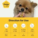 DR.PETRA PETZZLE Honeycomb Dental Plus Dog Dental Chews, Treats, Dog Teeth Cleaning, Dental Care Snacks - Tartar & Breath Care Formula (Manuka Honey Flavor), 14 Treats (4.45 oz.)