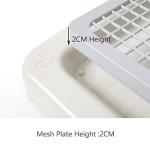 Smart Paws Large 76X62CM Pet Training Tray,Pet Training Pads Holder,Pet Toilet (Grey)