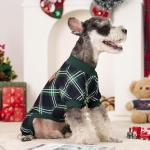 4 Pack Dog Pajamas for Small Pets – Plaid
