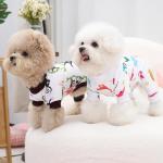 4 Pack Soft Summer Dog Pajamas for Pets