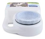Lixit® Water Boy Portable Travel Dog Bowl - 3 Quart Spill Free Self Filling Pet Water Bowl - Made in USA (White, 1 Pack)
