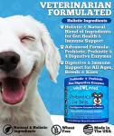 Dog Probiotics and Digestive Enzymes - Made in USA