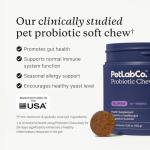 PetLab Co. Salmon Probiotics for Dogs - 30 Chews
