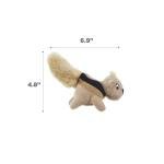 Outward Hound Plush Squeaky Squirrel Dog Toys