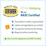 Pet Wellbeing Kidney Support Gold for Cats - Supports Normal Kidney Function & Detox, Healthy Hydration & Energy with Rehmannia & Dong Quai - NASC Certified & Vet-Formulated - 2 oz Liquid Formula