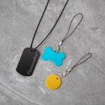 Framendino, 60 Pack Pet ID Tag Colorful Blank Double Sided Aluminum Charms for Dog Cat DIY Crafts Jewelry Making 10 Colors 3 Different Shapes