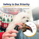 Heusom Silent Groom Pro Pet Nail Grinder | Whisper Quiet Claw Trimmer for Dogs, Cats and Other Animals | Safe & Stress Free Nail Grooming, Ideal for Sensitive Dogs of All Breeds & Sizes