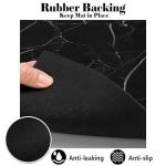 Dog Food Mats for Floors Absorbent, Pet Cat Food Mat - Quick Dry Dog Bowl Mats for Food and Water, Eco-Friendly Boho Pet Supplies