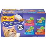 Friskies Wet Cat Food Variety Pack 40 Count